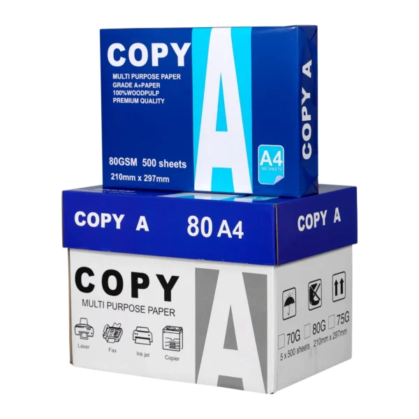 A4 Copy Paper 80g Made From 100% Virgin Pulp