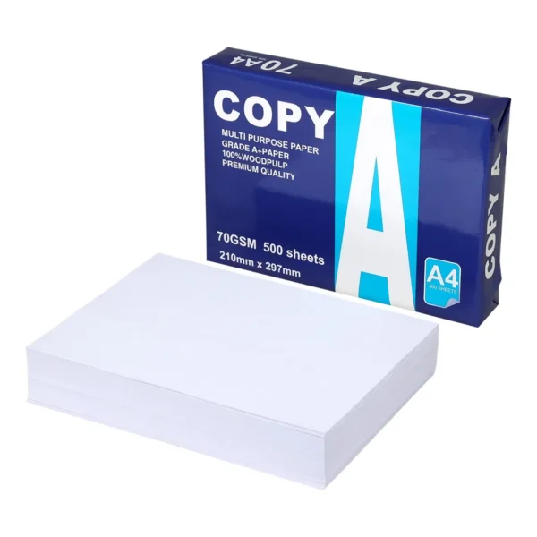 Inexpensive Good Opacity Sharp Image Output Virgin Pulp A4 Inkjet Copy Paper for Study Notes