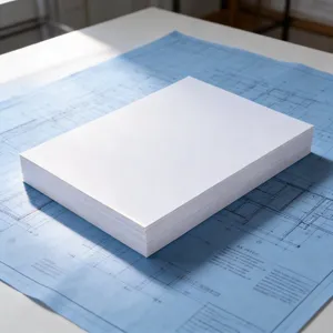 Wide Application A4 Copier Paper with 102-104% Brightness for Office Use