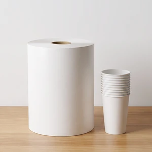 Quality PE Coated Coffee Cup Paper, Film Lamination Surface Finish
