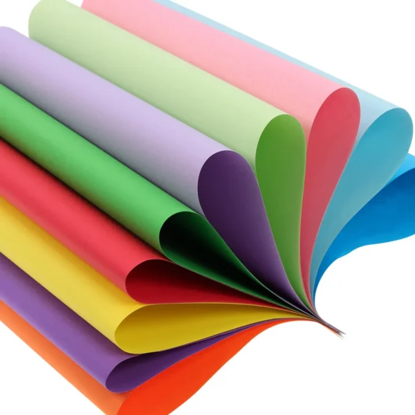 Durable Virgin Wood Pulp High Quality Tear Resistant Craft Color Copy Paper for Office Documents