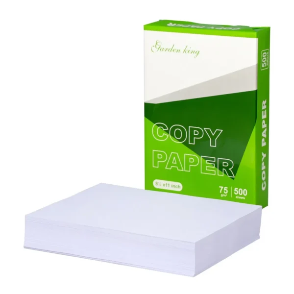 Hot Sell Fast Ink Absorption Paper 98% High Brightness 70GSM 75GSM 80GSM A4 Copy Paper for File Organization