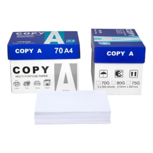 Existing Goods High Brightness Reliable A4 Copy Paper 70GSM for Commercial Printing