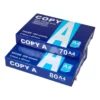 Existing Goods High Quality Wood Pulp Multipurpose Double White 70GSM 75GSM 80GSM Us Size A4 Copy Paper for Home Office