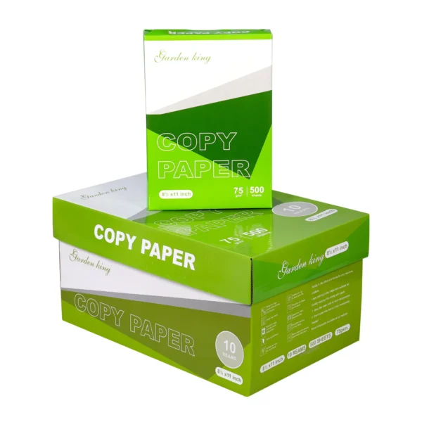 500 Sheets/Ream A4 Copy Paper 75g/80g: Perfect for Clear Color Prints and Copying