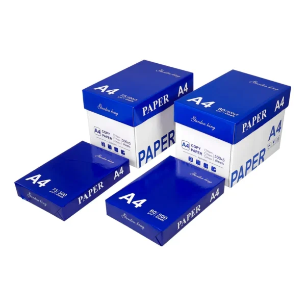 A4 Copy Paper — 70GSM/75GSM/80GSM — A4 (210mm*297mm) (Ref. 2189199692)