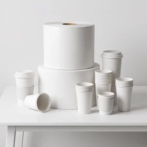 PE Coated Cup Paper 10-20GSM MOQ 20 Ton Ideal for Events