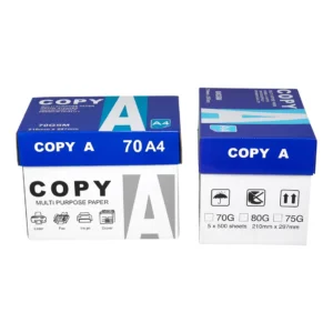 Uniform Thickness High Quality High Whiteness Office A4 Copier Paper for Classroom Materials