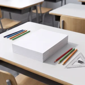 500 Sheets/Ream A4 Copy Paper 75g/80g: Perfect for Clear Color Prints and Copying