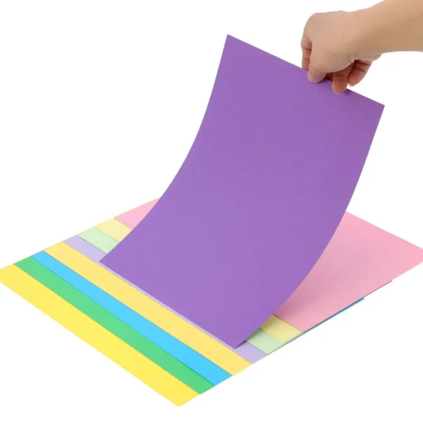 Durable Virgin Wood Pulp High Quality Tear Resistant Craft Color Copy Paper for Office Documents