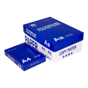 Fast Ink Absorption Paper 106% High Brightness A4 White Copy Paper for Printing Copying Writing