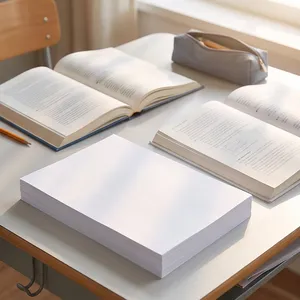 Versatile Wood Pulp Multipurpose Double White A3 A4 Document Copier Paper for Homework Printing