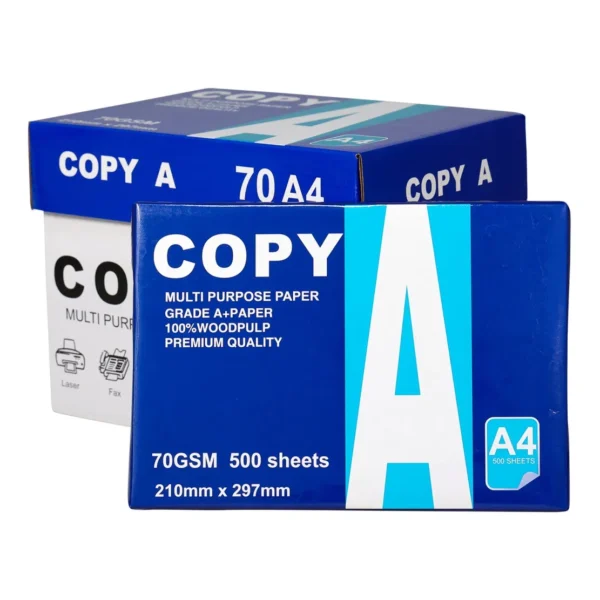 High Quality 500 Sheets/Ream Virgin Wood Pulp Uniform Thickness 70GSM 75GSM 80GSM A4 Copier Paper for Document Storage High Quality 500 Sheets/Ream Virgin Wood Pulp Uniform Thickness 70GSM 75GSM 80GSM A4 Copier Paper for Document Storage