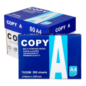 High Quality Wood Pulp Multipurpose Double White A4 Copy Printing Paper for Digital Printing Shops