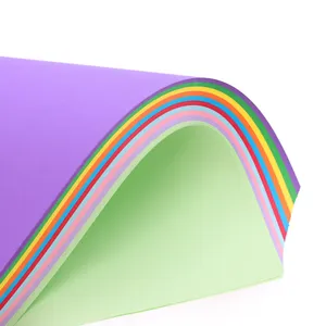 1092mm and 1194mm 220g Matte Surface Color Cartulina Iris Bristol Board Paper for Student Crafts