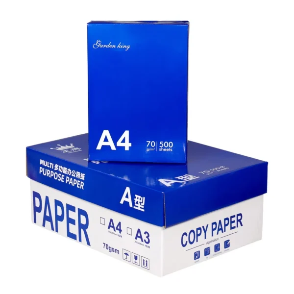 Multiple Repurchase 500 Sheets/Ream Virgin Wood Pulp Uniform Thickness A4 Inkjet Copier Paper for Copy Centers